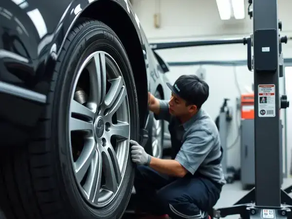 タイヤ交換 施工事例